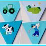 Eco-Friendly Personalised Cotton Bunting Made to Order Image 3