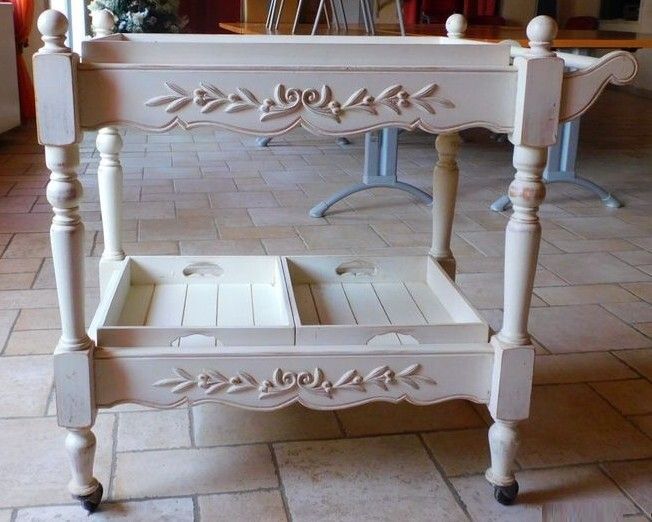 Country Corner French serving trolley