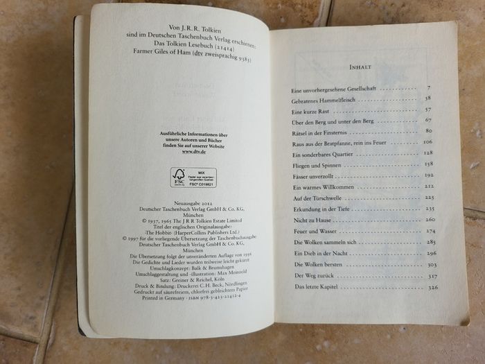 Der Kleine Hobbit von J. R. R. Tolkien