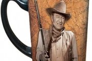 John Wayne Mug with spice stick
