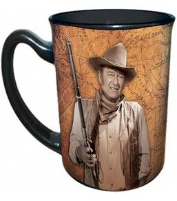 John Wayne Mug with spice stick