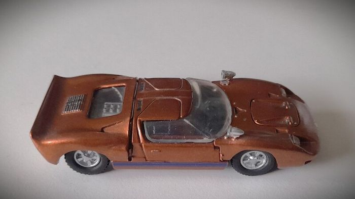 Diecast Vintage Dinky Toys Ford GT40-RV - Good Repaint by Seller/No Box