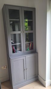 Cabinet - combination with glass