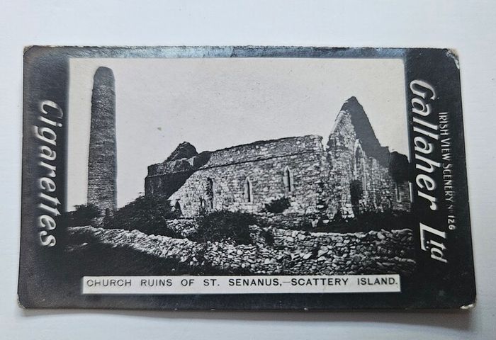 Vintage Gallaher Cigarette Cards Irish View Scenery - Cork, Kerry and Clare Views