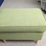 Green Ikea footstool Image 2