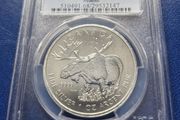 2012 Canada 5 Dollar Silver Moose PCGS MS68 1oz Wildlife Series