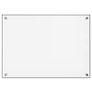 Kitchen Backsplash White 70x50 cm Tempered Glass Image 3