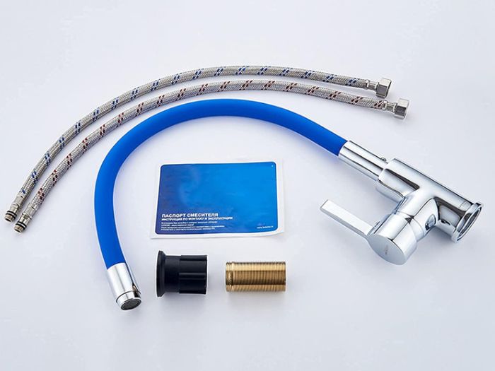 Ibergrif Flex Tap, Flexible Hose - Black