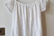 Bardot lace top (Size 10-12,)