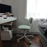 2 swivel chairs in mint green, good condition, price per item Image 3