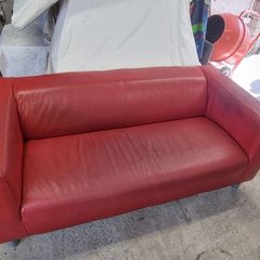 SOFA beautiful red leather