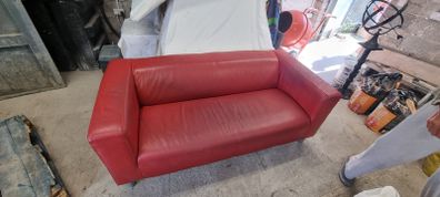 SOFA beautiful red leather