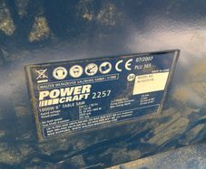 Power Craft table saw