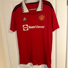 Manchester United Adidas 2022/23 Home Jersey - men's size large