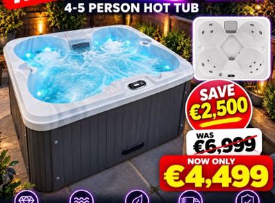 New 4-5 Person Hot Tubs
