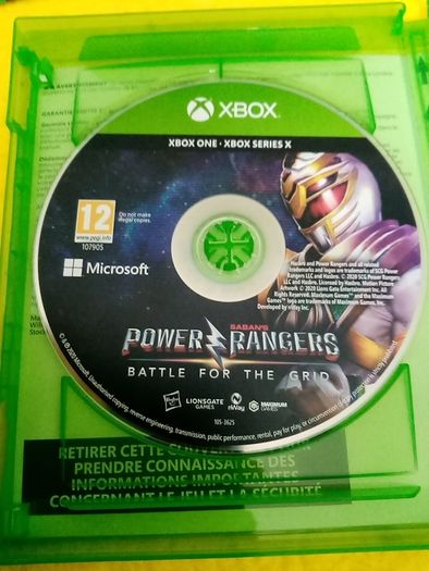 Power Rangers collectors edition Xbox one Xbox series X Games Original