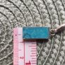 Vintage Sterling Silver & Genuine Turquoise Pendant (Around 22 years old) Image 7
