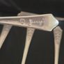Collection of 11 Vintage Newbridge Silverware Celtic Dragon Design Spoons from Jurys Hotel Image 4