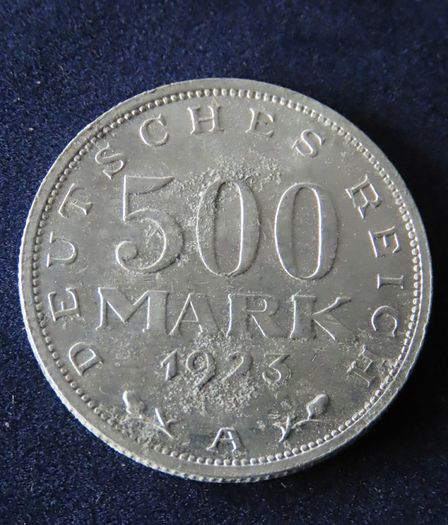 Antique German coins deutsche mark pfennig 1922 1923