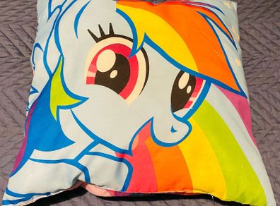 My Little Pony - Rainbow Dash square cushion