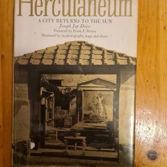 Herculaneum. A City Returns To The Sun. By Joseph Jaydeiss Forward By Frank E. BROWN. Vintage HARDCOVER.1.