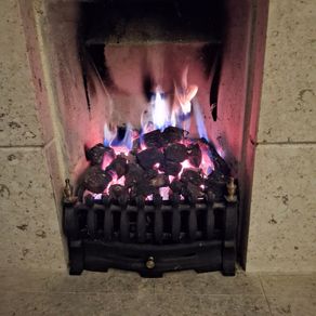 Gas fire