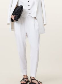 All Saints white trousers size 6