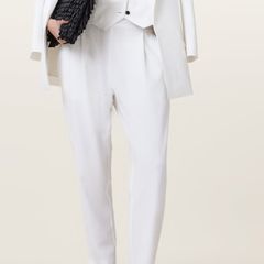 All Saints white trousers size 6