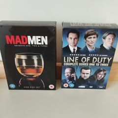 DVD Box Set Bundle  Mad Men + Line of Duty (Seasons 1 to 3)