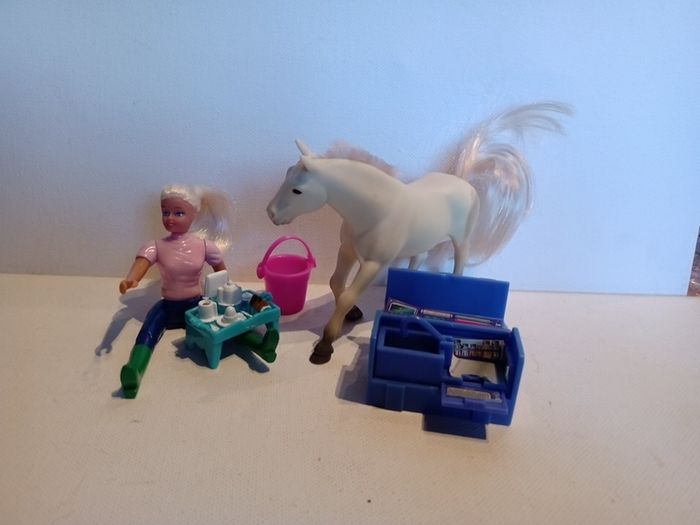 My Beautiful Horses Vintage 90s Horse and Rider