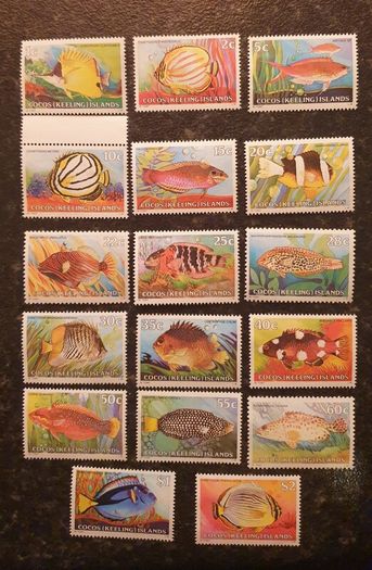 Cocos (Keeling) Islands - Fish Series 1979