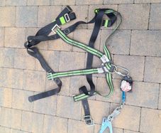 Complete Fall-Arrest Kit EN 361:2002 Full-Body Harness + Protecta M98-AD-10102 SRL  Inspection JRG
