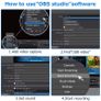 4K Video Capture Card HDTV 2 USB 2.0 HDMI-compatible to USB Game Grabber Record 1080P for Switch Xbox PS4/5 Live Streaming Image 5