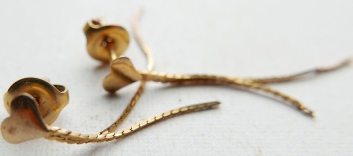 9ct Gold 375 Earrings 0,94g