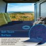 Luxury King Size Double Queen Air Bed - Elevated Inflatable Air Mattress, Electric Built-in Pump, Raised Pillow & Structured I-Beam Technology, Height 56cm (FREE SHIPPING) Image 3
