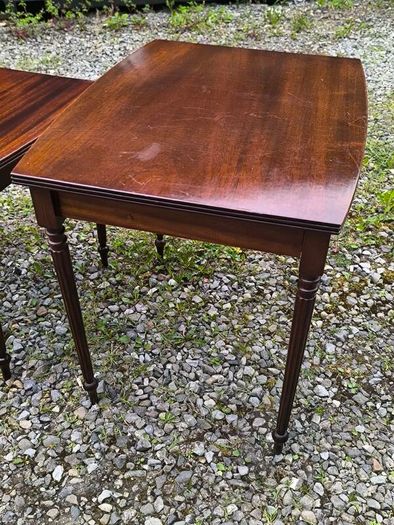 Vintage Mid-Century Mahogany Nest of 3 Tables