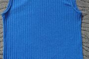 High Neck Blue Top. Size 10