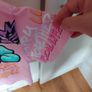 Girls Top Graffiti T-shirt 13-14yrs From Zara-new! Image 3