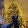 7ft Christmas Tree with stand and in it's original box Image 3