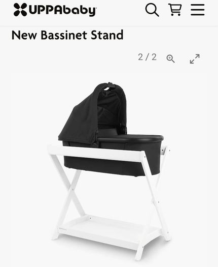 Uppababy Bassinet Stand- white