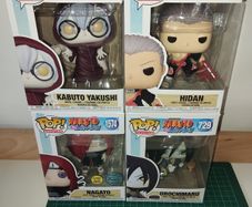 Funko Pop Naruto Shippuden  4 Figure Bundle
