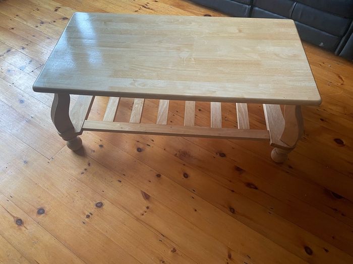 coffee table wooden