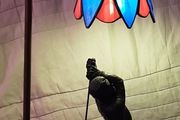 vintage style golfing table light