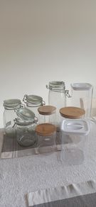 Family of food jars