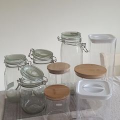 Family of food jars