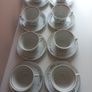 Royal West Germany Vintage China Tea Cups and Saucers (8) Image 2