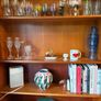 vintage wood highboard/bookcase Image 4