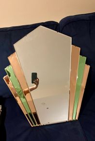 Art Deco Fan Mirror