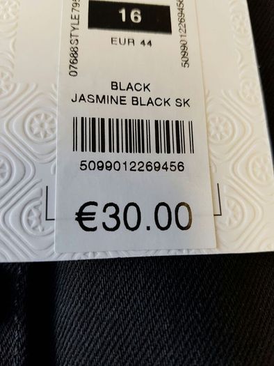 SAVIDA Jasmine skirt black