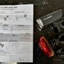 Bicycle light set , high power LED front & rear with batteries Image 2